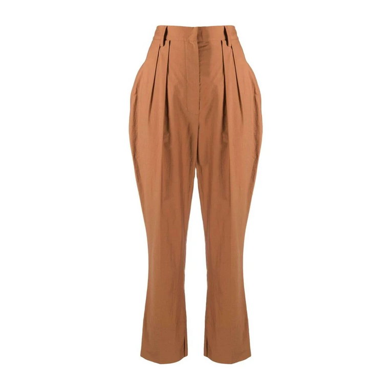 Krótkie spodnie w kolorze rdzawym Nanushka