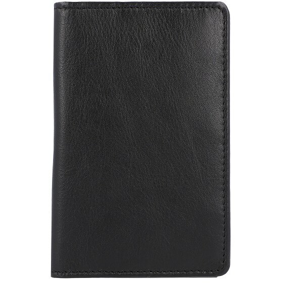 Picard Eurojet Etui na karty kredytowe skórzane 7 cm schwarz