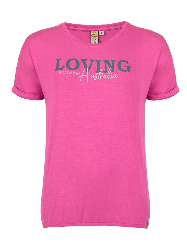 Roadsign Koszulka w kolorze różowym
