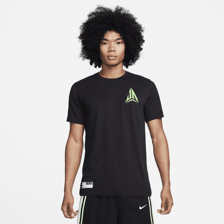 Męski T-shirt do koszykówki Nike Dri-FIT Ja - Czerń