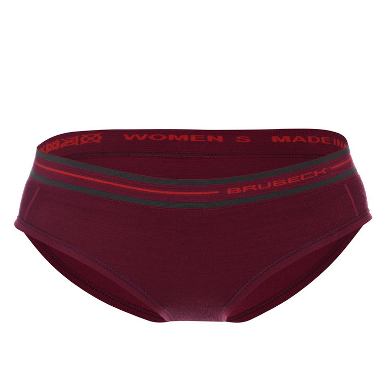 Damskie majtki hipster Brubeck Active Wool plum - XL