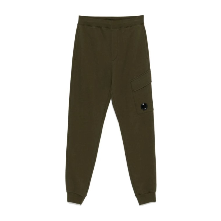 Diagonal Raised Fleece Cargo Sweatpants C.p. Company