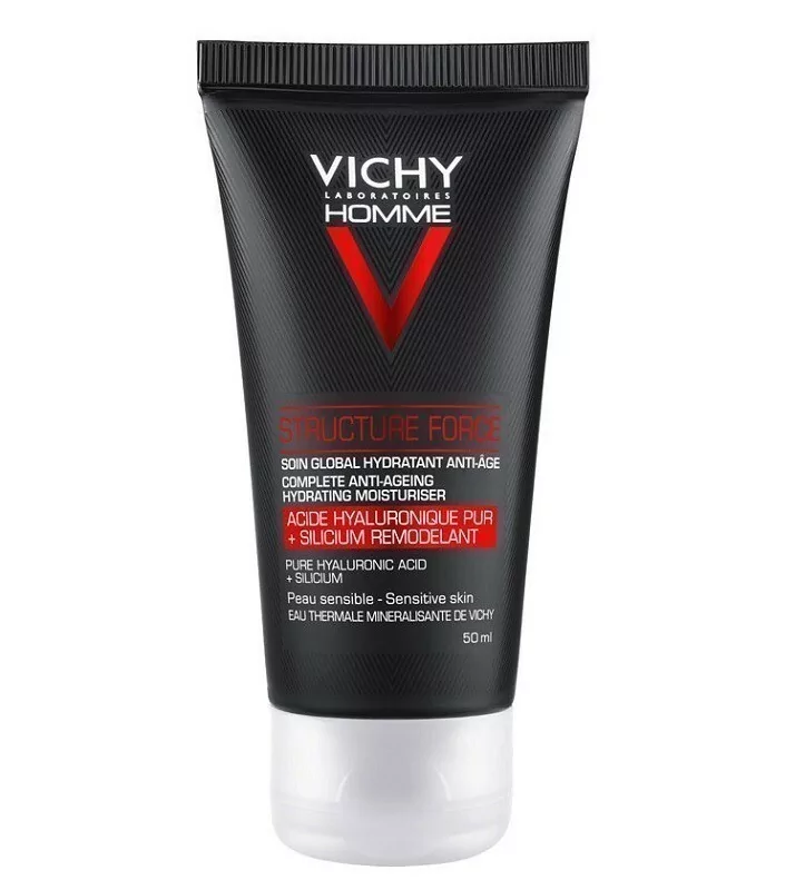 Vichy Homme Structure Force Krem przeciwzmarszczkowy dla mężczyzn 50 ml