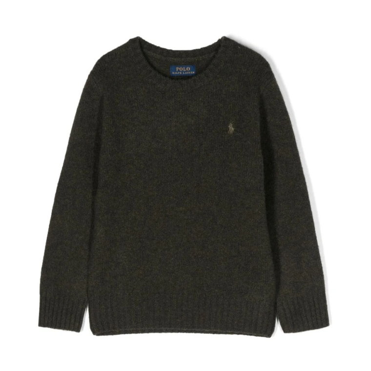 Zielone Swetry LS CN-Sweater Pullover Polo Ralph Lauren