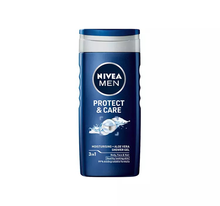 NIVEA MEN PROTECT CARE ŻEL POD PRYSZNIC DO CIAŁA, TWARZY I WŁOSÓW 250ML