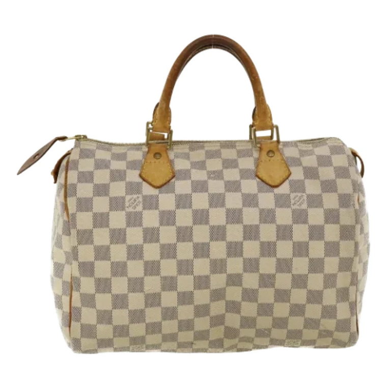 Pre-owned Canvas handbags Louis Vuitton Vintage