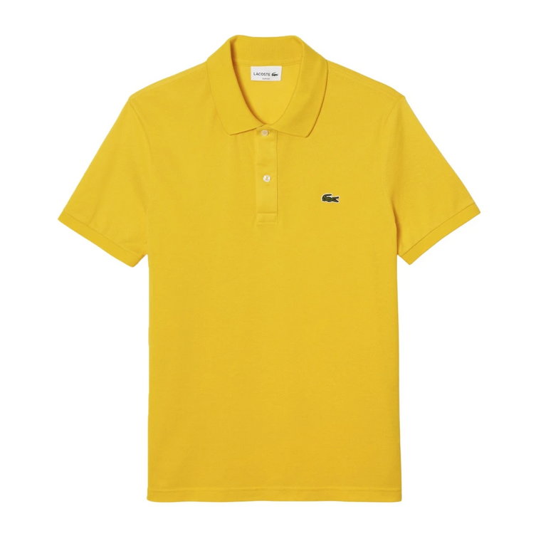 Klasyczny Żółty Polo Shirt od Lacoste Lacoste