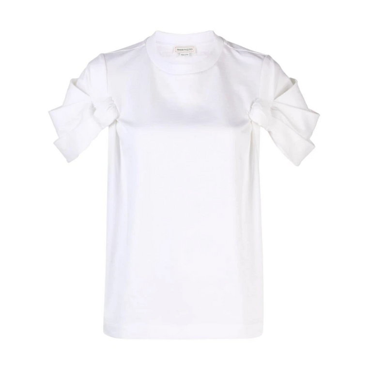Białe koszulki i Polosy od Alexander McQueen Alexander McQueen