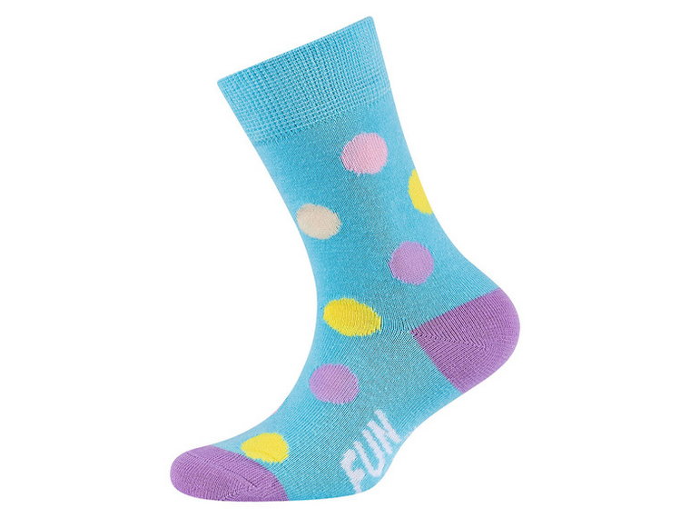 Fun Socks Skarpetki niemowlęce / dziecięce, 3 pary (23 - 28, Jednorożec)