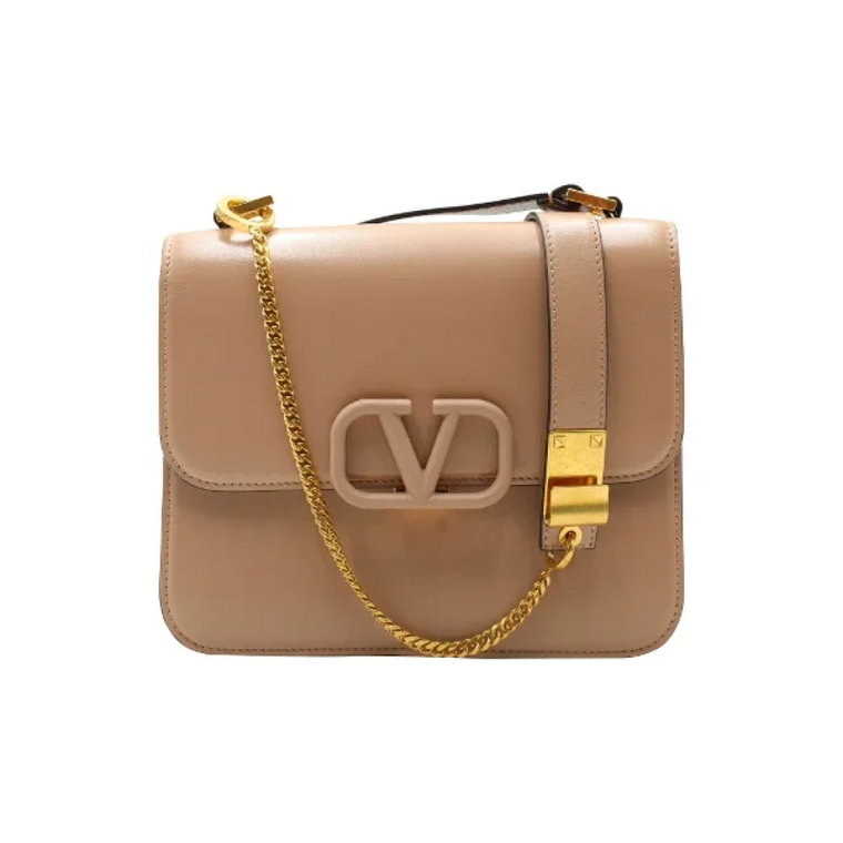 Pre-owned Leather shoulder-bags Valentino Vintage