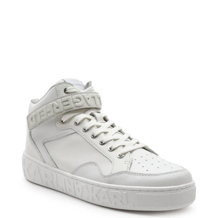 Karl Lagerfeld Skórzane sneakersy KUPSOLE III