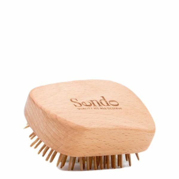 Sendo - Drewniana szczotka do włosów i skóry głowy 1 szt.
