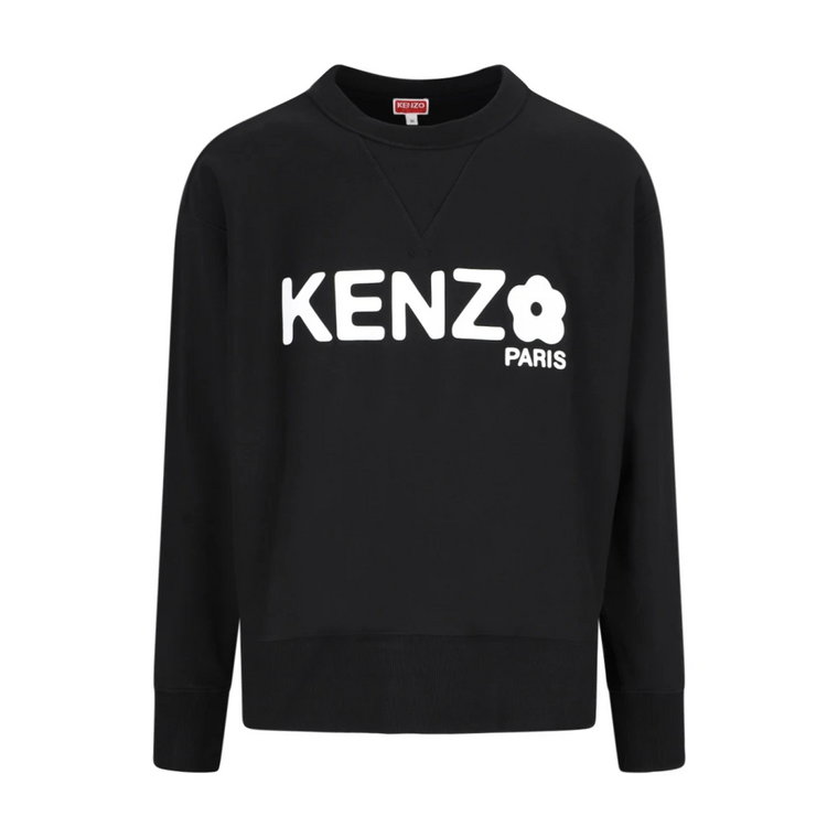 Czarne Swetry - Klasyczny Styl Crewneck Kenzo