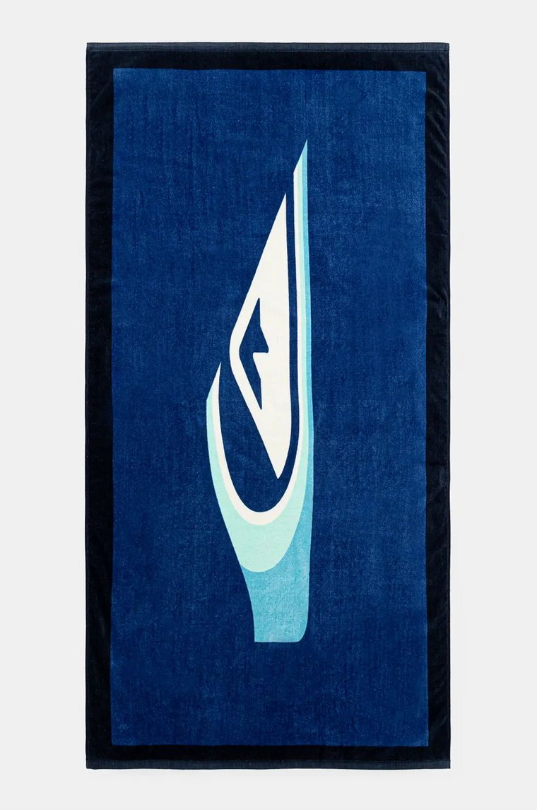 Quiksilver ręcznik bawełniany 80 x 160 cm kolor niebieski