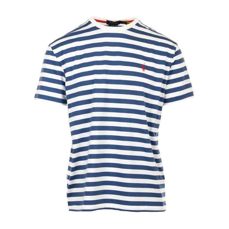 Niebieskie T-shirty i Pola Ralph Lauren