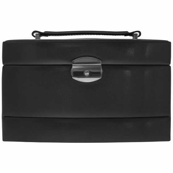 Windrose Merino Jewellery Case 23 cm schwarz