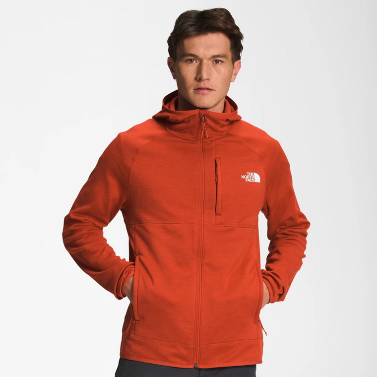 Męska kurtka polarowa The North Face Canyonlands Hoodie rusted bronze - S