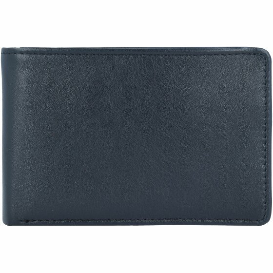 Picard Eurojet Wallet Leather 10 cm schwarz