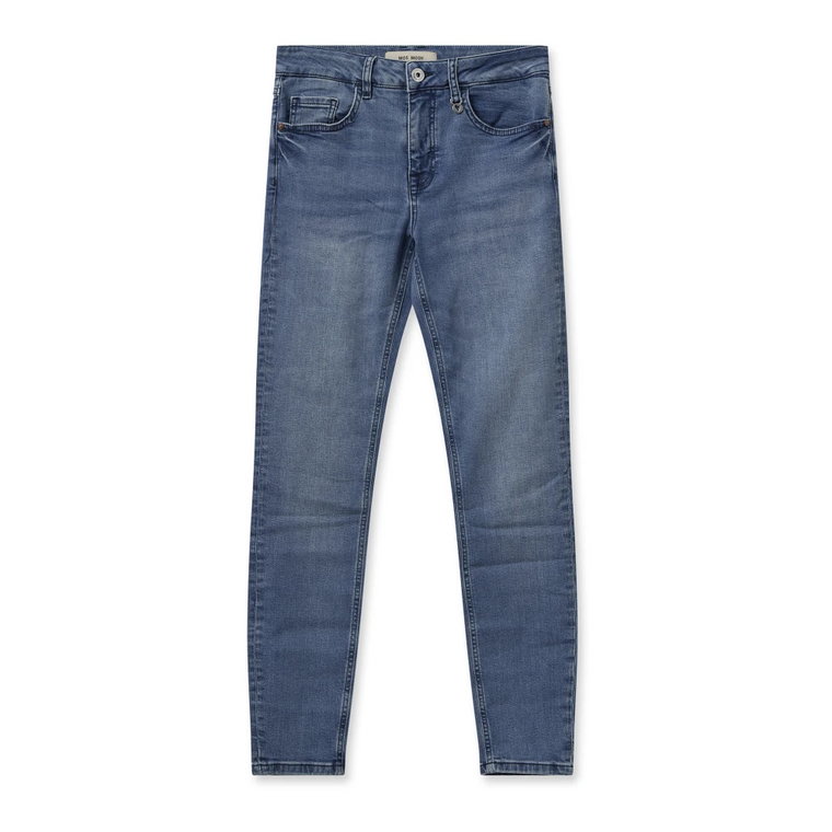 Eleganckie Slim-Fit Led Jeans MOS Mosh