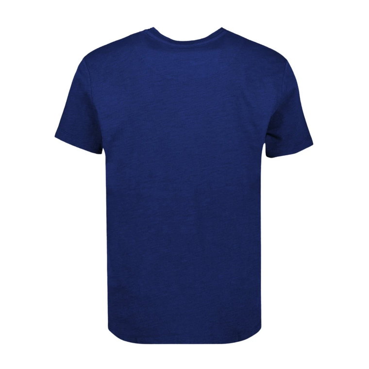 Klasyczny Męski T-shirt z Bawełny Orlebar Brown