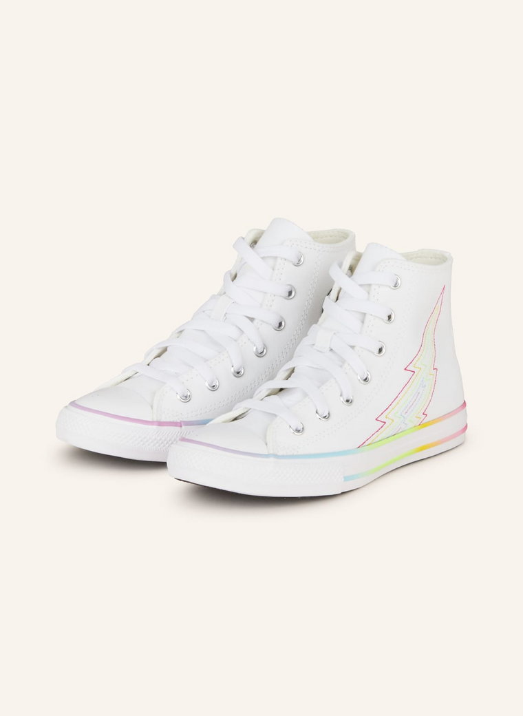 Converse Wysokie Sneakersy Chuck Taylor All Star Pride weiss