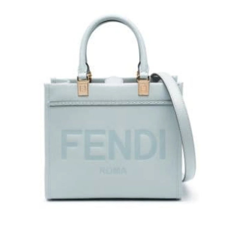 Skórzana torba Sunshine Tote Fendi