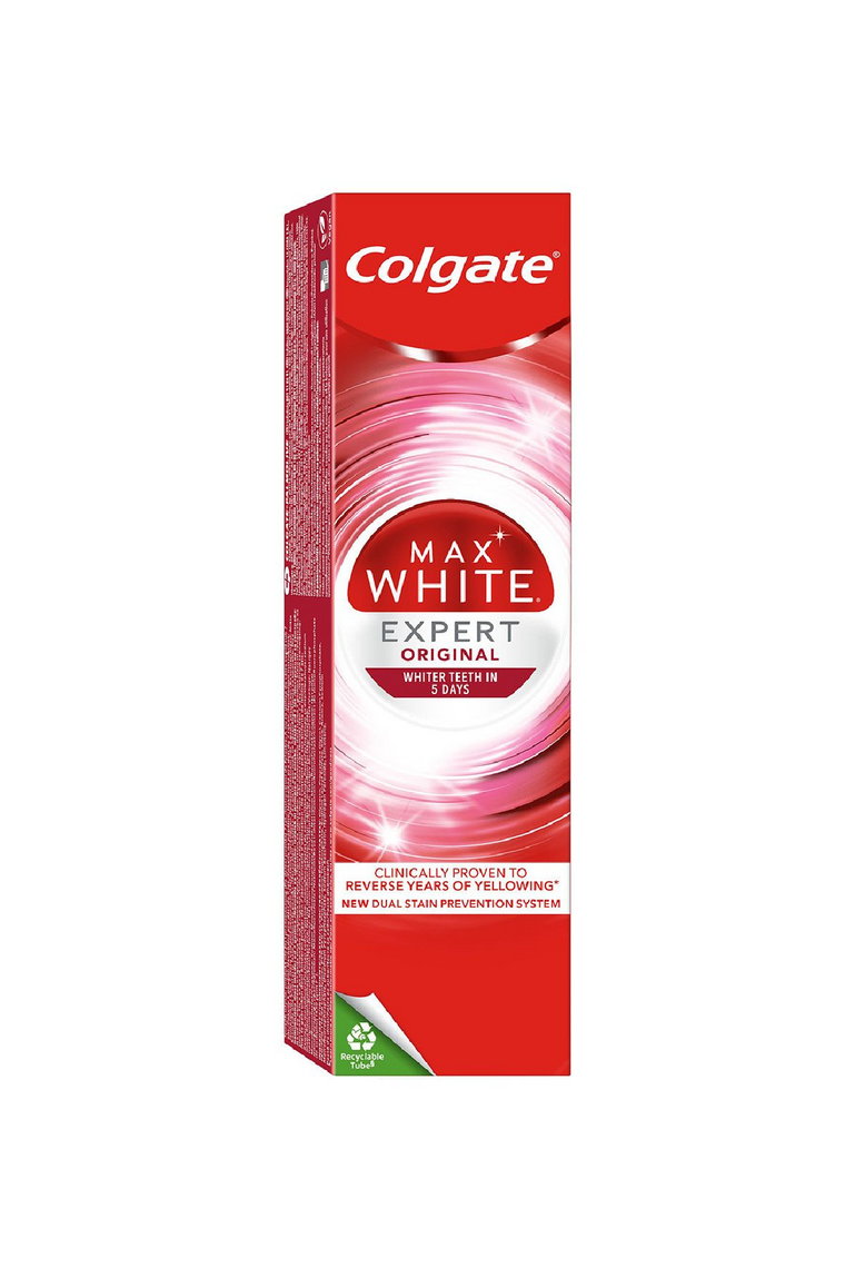 Colgate Max White Expert Original Pasta do zębów z profesjonalnym składnikiem wybielającym 75ml