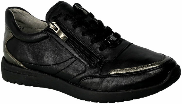 Sneakersy Caprice 9-23765-20 070 Black Soft Com Skóra