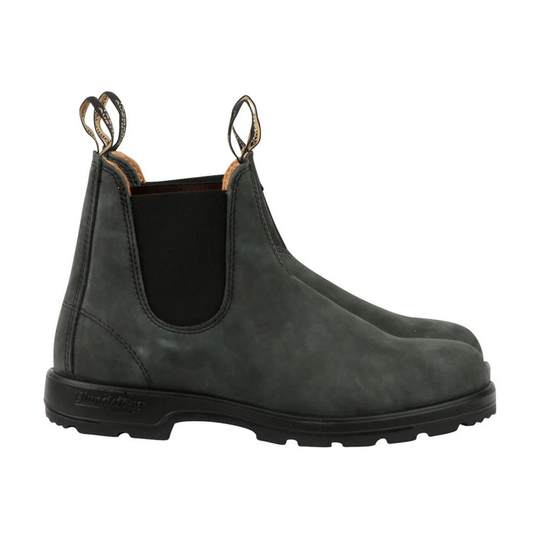 Rustic Black Chelsea Buty dla Kobiet Blundstone