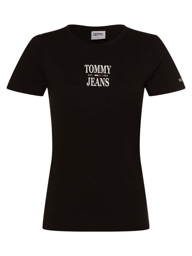 Tommy Jeans - T-shirt damski, niebieski
