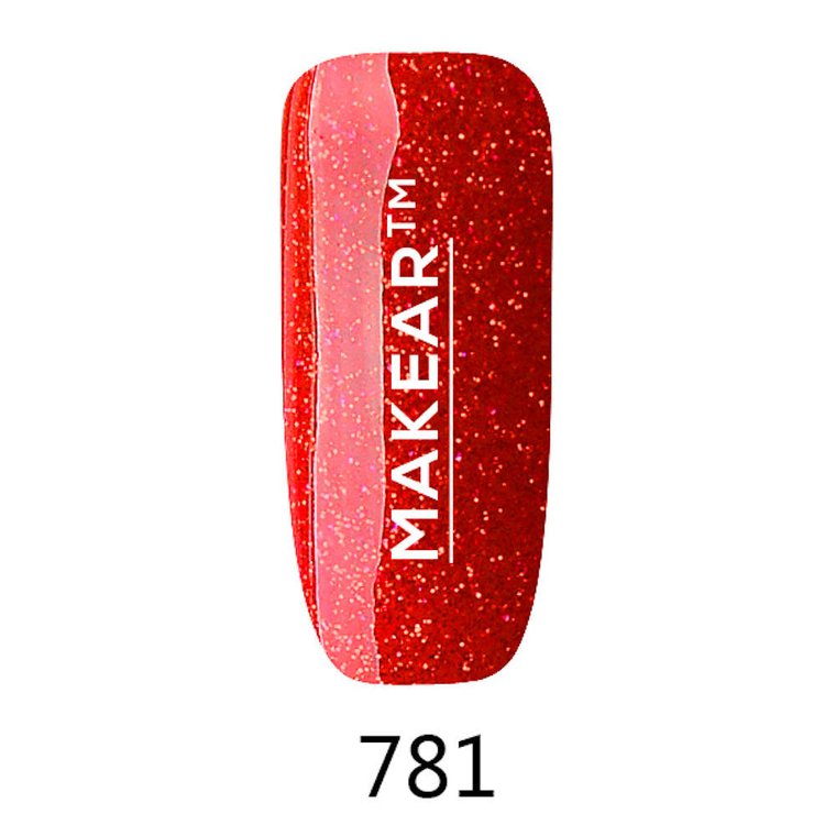 Makear, Glamur, Lakier Hybrydowy, 781, 8 ml