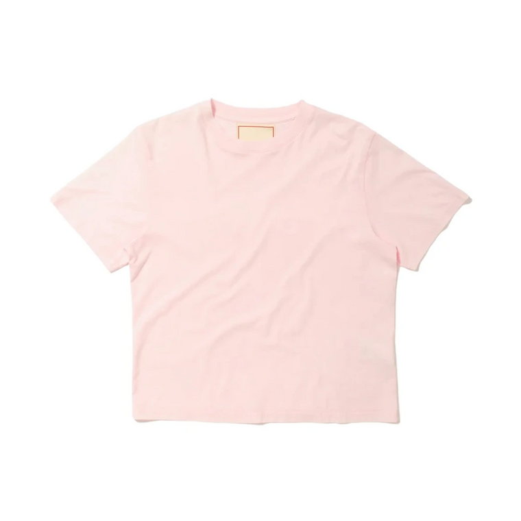 Różowa Koszulka Luz - Stylowe Damskie Topy Jeanerica