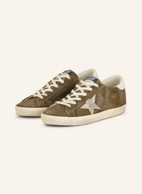 Golden Goose Sneakersy Superstar gruen