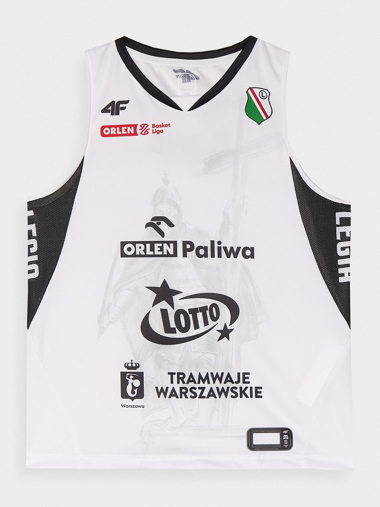 Tank top replika domowy z sezonu 2023/24 dziecięcy 4F x Legia Warszawa - multikolor