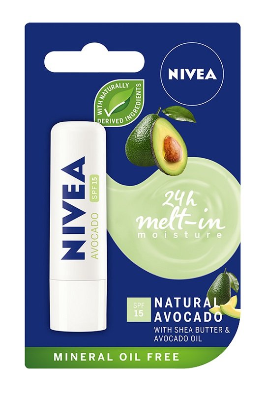 Nivea Lip Care Pielęgnująca Pomadka do ust Awokado