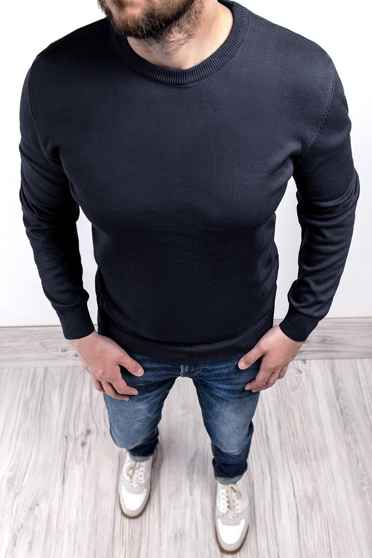 Sweter męski 2300 - kobaltowy