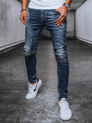 Spodnie męskie jeansowe niebieskie Dstreet UX3613