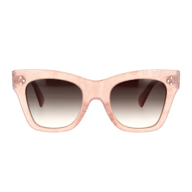 Eleganckie i Beztroskie Okulary Przeciwsłoneczne w stylu Cat-Eye,Odważne okulary przeciwsłoneczne Celine