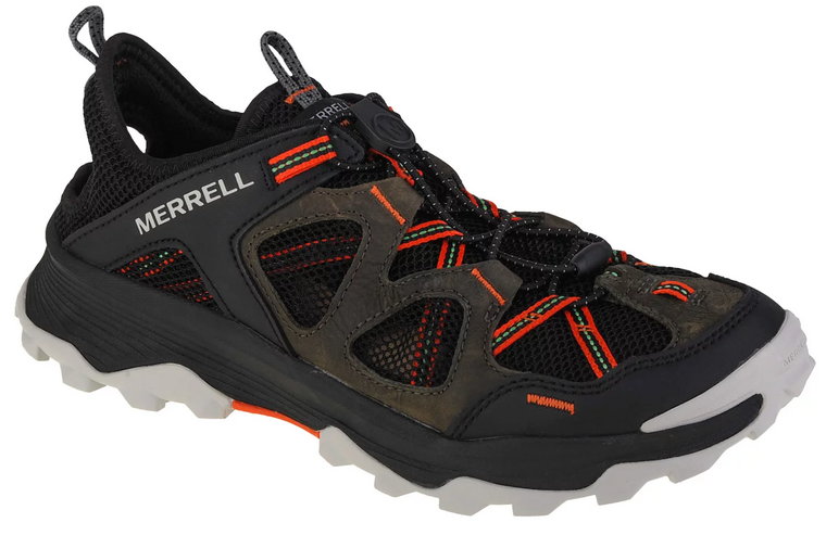Merrell Speed Strike J067643, Męskie, Zielone, buty trekkingowe, skóra licowa, rozmiar: 43