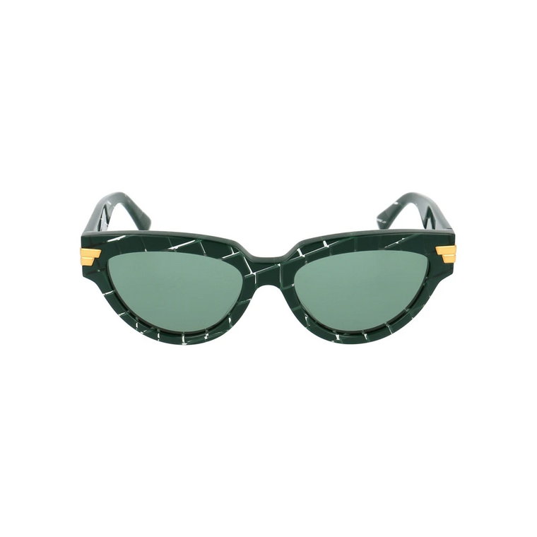 Zielone Okulary Bottega Veneta