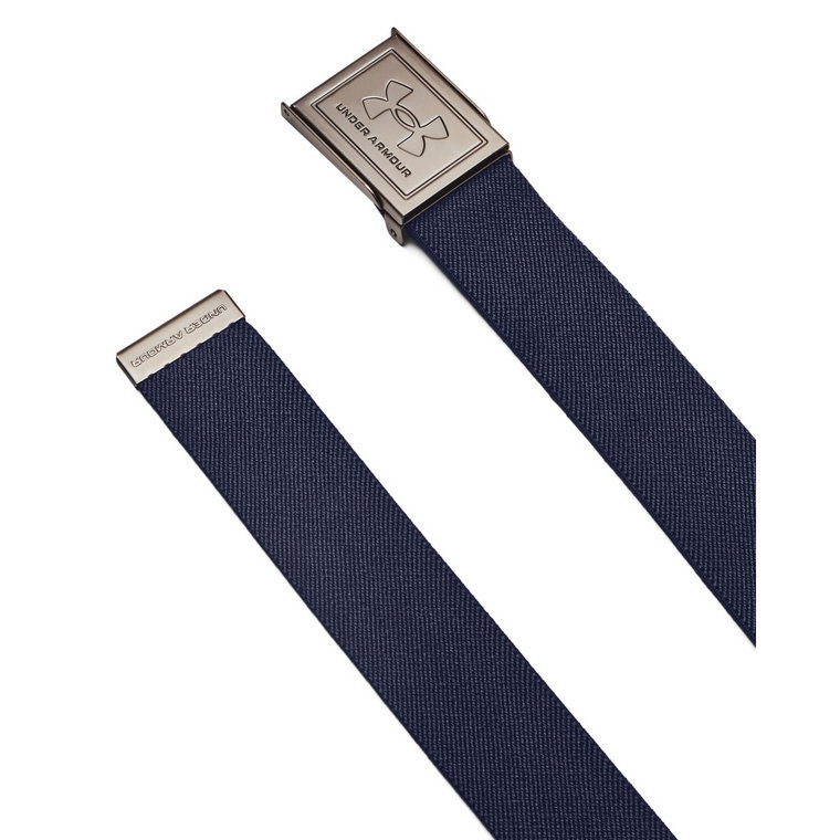 Męski pasek Under Armour M Stretch Webbing Belt - granatowy