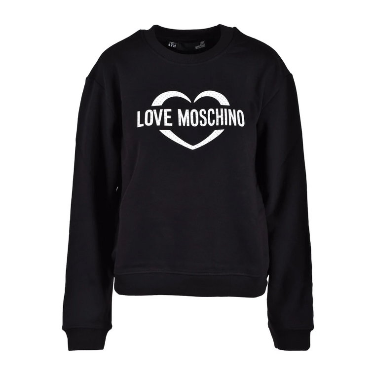 Zielony Sweter z kolekcji Love Moschino Love Moschino