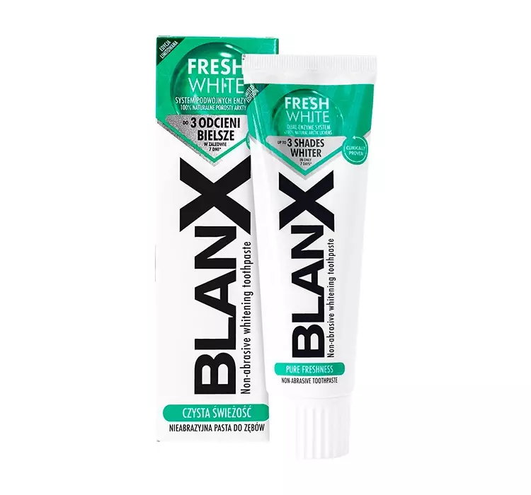 BLANX FRESH WHITE ORZEŹWIAJĄCE PASTA DO ZĘBÓW 75ML