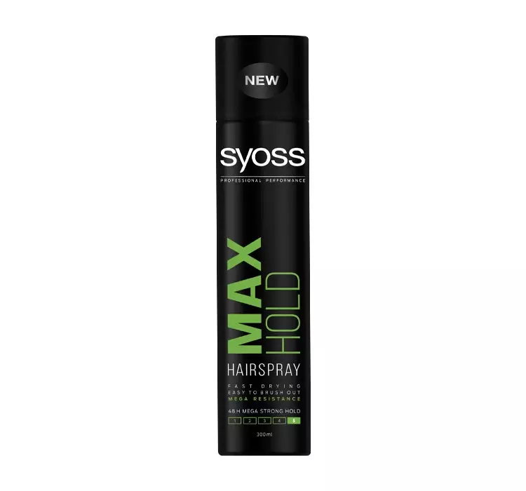 SYOSS MAX HOLD UTRWALAJĄCY LAKIER DO WŁOSÓW 300ML