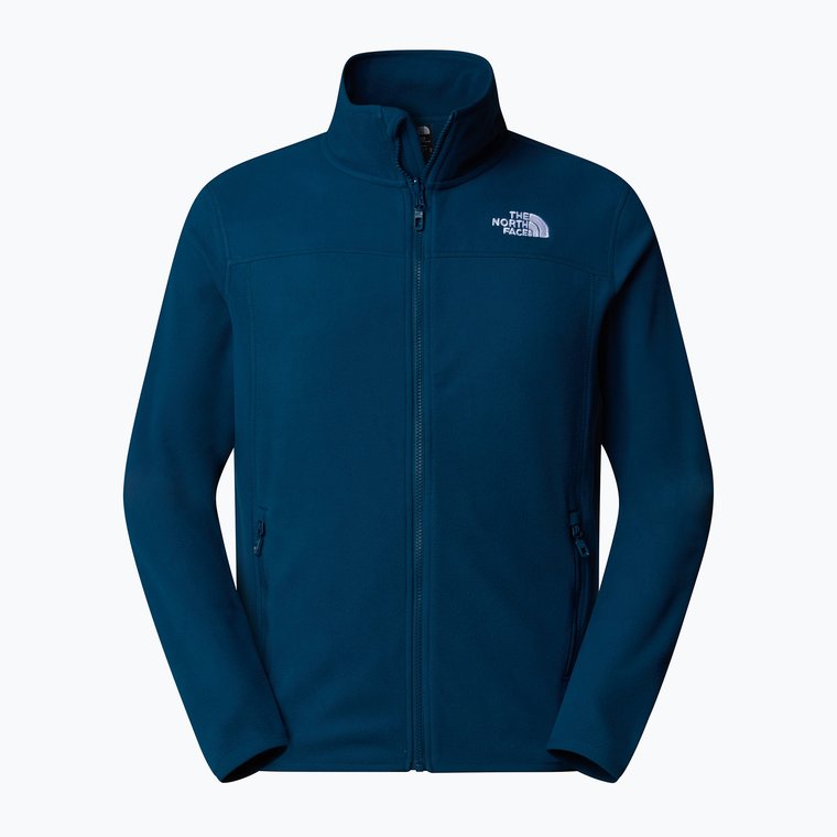 Bluza męska The North Face 100 Glacier Full Zip midnight petrol