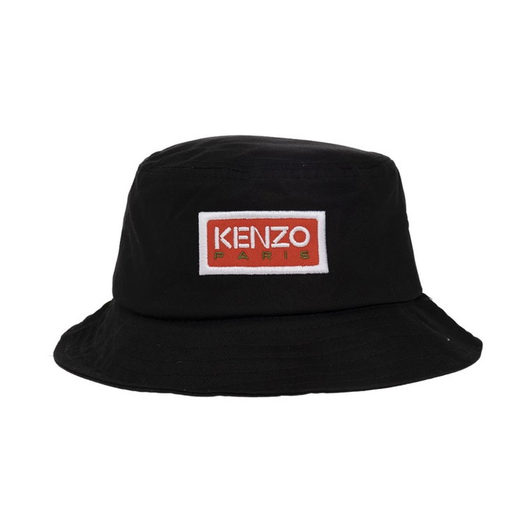 Czarna czapka z logo Kenzo
