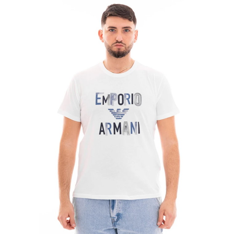 Męski Casual T-shirt Emporio Armani