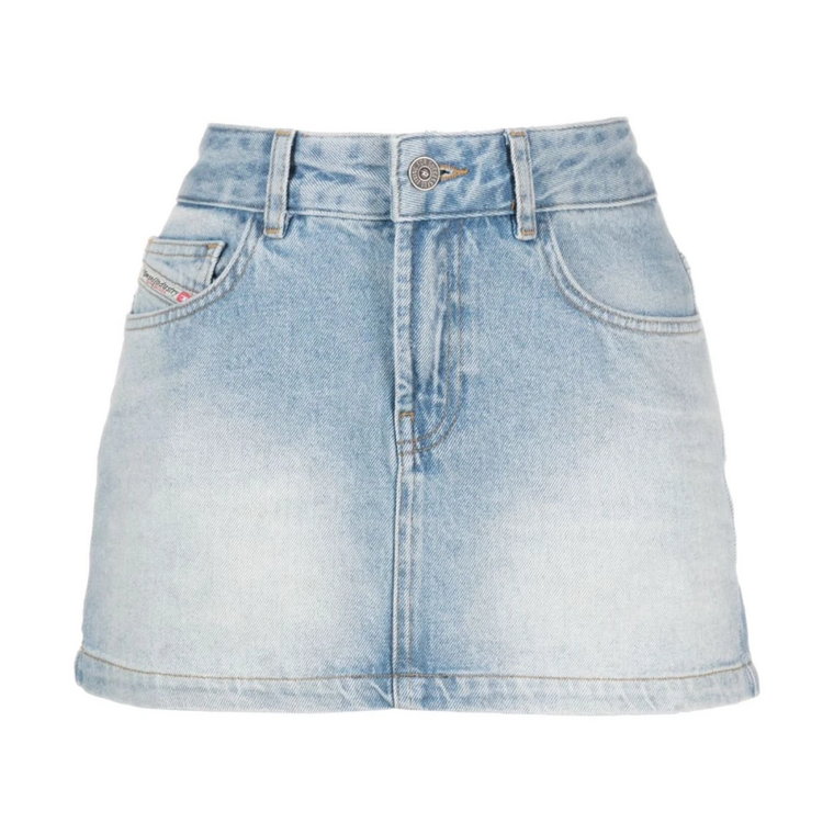 01 Denim Mini Spódnica Diesel