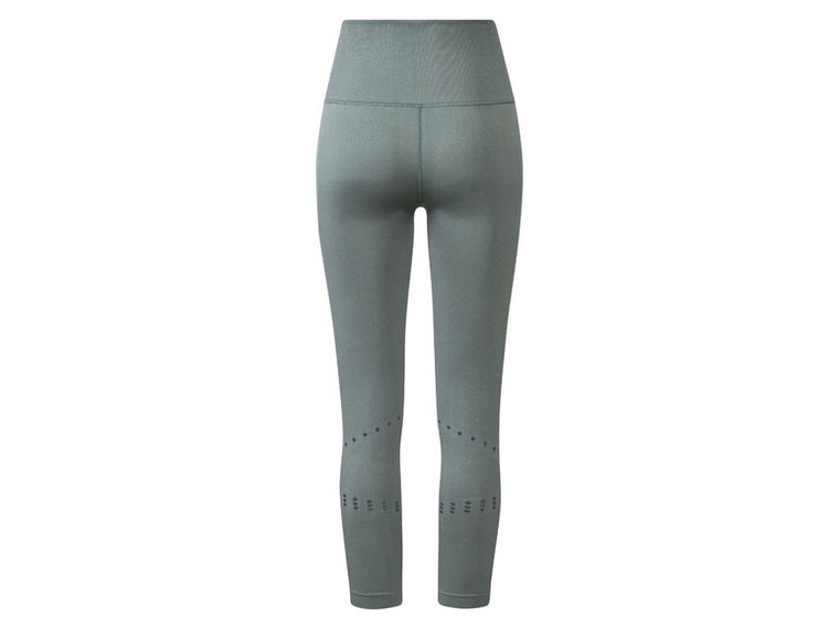 CRIVIT Spodnie funkcyjne damskie, bezszwowe (XS (32/34), Zielony)