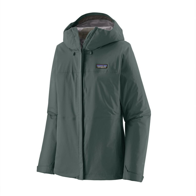 Damska kurtka przeciwdeszczowa Patagonia Torrentshell 3L nouveau green - M